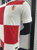 2024 Croatia Home  Player Version Soccer Jersey