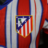 24/25  ATM Home Player Version Soccer Jersey