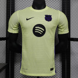 24/25 BAR Yellow Special Edition Player Version Soccer Jersey(大胸花）
