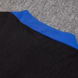 24/25 France Black Half Pull Tracksuit (半拉链)