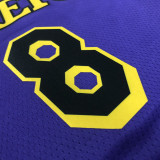 22/23 LAKERS BRYANT #8 Purple Top Quality Hot Pressing NBA Jersey (Trapeze Edition)