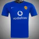 2002/2003 Man Utd Blue Retro Soccer Jersey