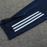 24/25 RMA Light Blue  Player Version Half Pull Tracksuit  (球员版浅蓝、半拉链)