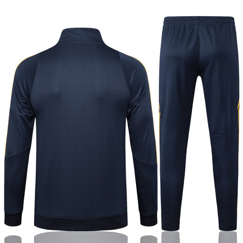 25/26  Boca Juniors Dark Grey Jacket Tracksuit#A831