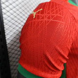 24/25 Morocco Home  Player Version Soccer Jersey