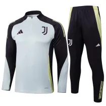 25/26  JUV Light Gray  Half Pull Tracksuit  (半拉链)