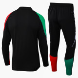 24/25 ARS Black& Green Half Pull Tracksuit  (半拉链)