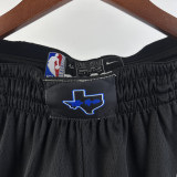 23/24 Mavericks Black City Edition Top Quality NBA Pants