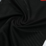 24/25 Man Utd Black  Kids Half Pull Tracksuit  (童装、半拉链)