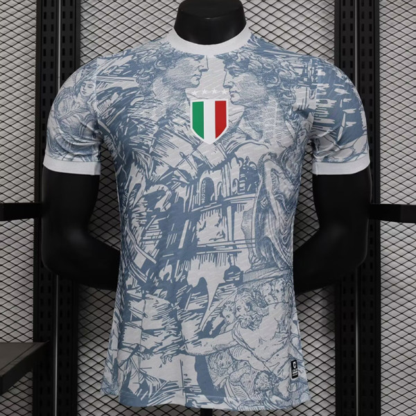 24/25 Italy  White Special Edition  Player Version Soccer Jersey