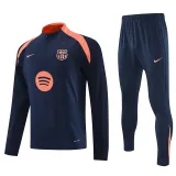 25/26 BAR Dark Blue  Half Pull Tracksuit  (半拉链)