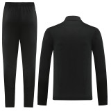 24/25 AB05 Black kids Half Pull Tracksuit(童装、半拉）