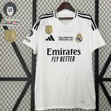 24/25 RMA  Home Long sleeve Fans Soccer Jersey （长袖）