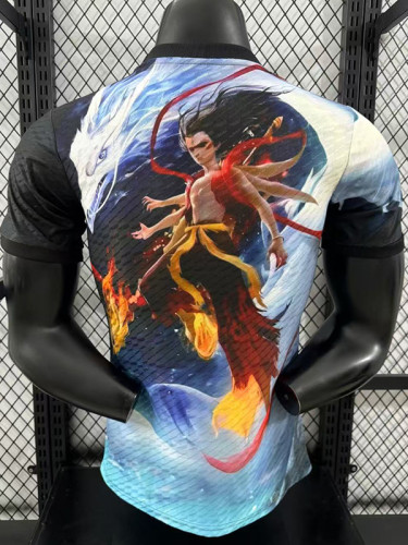 25/26 Japan Nezha Ring Of Fire Blue Special Edition Player Version  Soccer Jersey