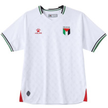 24/25 Palestine Home White Fans Soccer Jersey