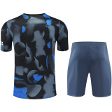 24/25 INT Grey Black Training Short Suit