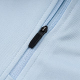 24/25 BAR Light Blue Half Pull Tracksuit  (半拉链、B843)