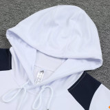 24/25 RMA White Hooded  Tracksuit(白色宝蓝裤）
