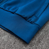 24/25 BAR Royal Blue Hooded  Tracksuit(Add Fluff)  (连帽加绒F602)