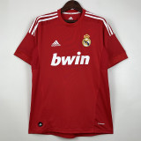 2011/2012 RMA Away Red Retro Soccer Jersey