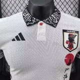 24/25 Japan White Spring River Boating Player Version Soccer Jersey