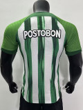 24/25 Atletico Nacional Home  Player Version Soccer Jersey（国民竞技）