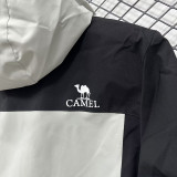 24/25 F705 CAMEL Black &White Single Layer Hooded Windbreaker (连帽）