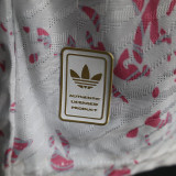 25/26 RMA  Dragon Pattern Pink White Player Version Soccer Jersey