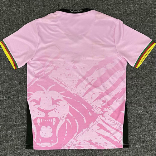 25/26 Cameroon Special Edition Pink Fans Soccer Jersey