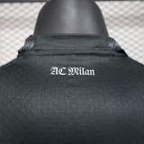 24/25 ACM Black  Co Branded version Player Version Soccer Jersey