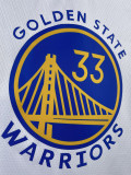 22/23 WARRIORS WISEMAN #33 White Top Quality Hot Pressing NBA Jersey (V领)