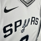 Sa Spurs PAUL #3 White Top Quality Hot Pressing NBA Jersey