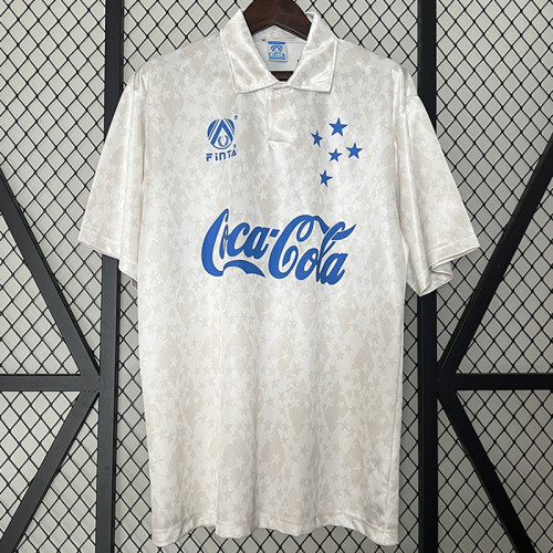 1993/1994 Cruzeiro  Away Retro Soccer Jersey