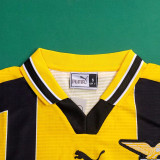 1998/1999 Lazio Away Yellow Retro Soccer Jersey