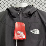 2024 New TNF Black Velvet Windbreaker F3（加绒、连帽）
