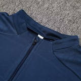 24/25 Marseille Royal Blue Half Pull Tracksuit  (宝蓝、半拉链)
