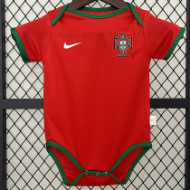 24/25  Portugal Home  Baby Infant Crawl Suit