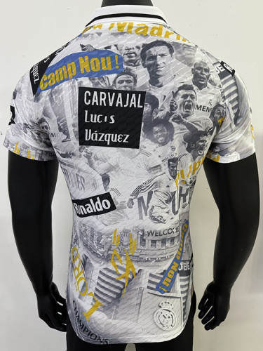 25 /26 RMA Star Graffiti Edition Player Version Soccer Jersey
