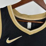 23/24 Grizzlies MORANT #12 Black Honor Edition Top Quality Hot Pressing NBA Jersey荣耀版