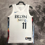 22/23 NETS IRVING #11 White City Edition Top Quality Hot Pressing NBA Jersey