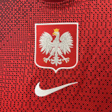 2024 Poland Away  Fans Soccer Jersey