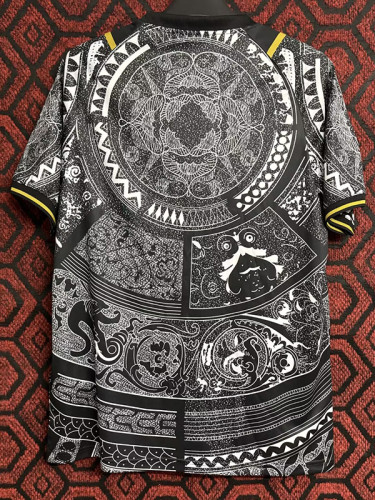 2024 Italy Black Commemorative Edition Fans Soccer Jersey