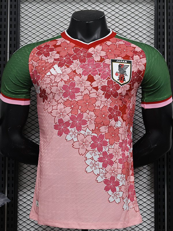 24/25 Japan Pink Flower Edition Player Version Soccer Jersey