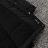 24/25  Palmeiras Black Hooded Cotton Coat G236