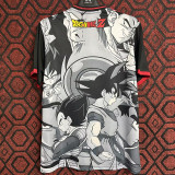 24/25 Japan Black Grey Dragon Ball Messiah Fans Soccer Jersey