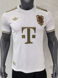 24/25 Bayern White 125th Anniversary Edition  Fans Soccer Jersey