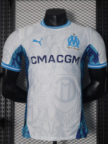 24/25 Marseille White & Blue Special Edition Player Version Soccer Jersey (白蓝) 24/25 Marseille White & Blue Special Edition Player Version Soccer Jersey (白蓝)