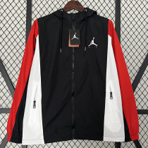 2024 New Jordon Tricolor Windbreaker(黑红白三色、连帽) 2024 New Jordon Tricolor Windbreaker(黑红白三色、连帽)
