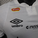 24/25 Santos FC Home Player Version Soccer Jersey(Print All Sponsor)(全广告、背上NVA~SRTE)