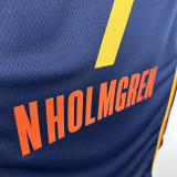 24/25 OKC Thunder NHOLMGREN # 7 City Edition Top Quality Hot Pressing NBA Jersey